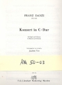 Konzert C-Dur fr Fagott und Orchester Stimmensatz: Harmonie und Streicher (3-3-2-2-1)