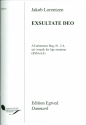 Exultate Deo for female chorus a cappella score