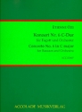 Konzert C-Dur Nr.6 fr Fagott und Orchester Partitur