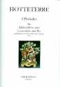 2 Preludes fr Altblockflte (Traversflte) und Bc Partitur und Stimmen