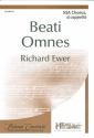 Beati omnes for female chorus a cappella score