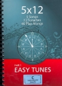 5x12 - Easy Tunes Band 1 (+2 CD's): f�r Blasinstrument in C (hoch)