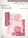 Crimson Rhapsody for late intermediate piano