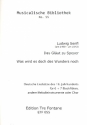 2 Liedstze des 16.Jahrhunderts fr 6-7 Blockflten, andere Melodieinstrumente oder Chor Partitur und Stimmen