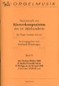 Tastenmusik von Klosterkomponisten des 18. Jahrhunderts Band 2 fr Orgel (Cembalo/Klavier)