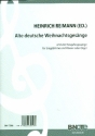 Alte deutsche Weihnachtsgesnge und 4 Neujahrsgesnge fr Gesang und Klavier (Orgel)