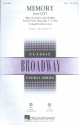 Memory for mixed chorus and piano score