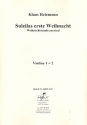 Suleilas erste Weihnacht fr Soli, Darsteller, Kinderchor und Klavier (Instrumente ad lib) Spielpartitur Violine 1/2