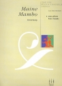 Maine Mambo for piano 4 hands score