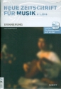 Neue Zeitschrift fr Musik 1/2016 Erinnerung