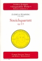 Streichquartett  op.1,3  Partitur und Stimmen