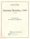 Autumn Sketches op.56 for trombone and piano