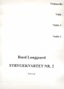 Streichquartett Nr.2 BVN145  Stimmen,  Archivkopie