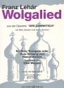 Wolgalied fr Trompete (Gesang) solo und Blasorchester (Mnnerchor ad lib)