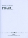 Psalms for flute and organ or piano