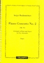 Konzert Nr.2 op.18 fr Klavier und Orchester fr Klavier und Orgel Orgel