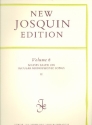 New Josquin Edition vol.6 Masses based on secular Monophonic Songs vol.2 score