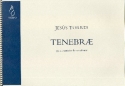 Tenebrae for  4 saxophones para cuarteto de saxofones SATBAR) partitura y partes