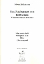 Das Rubernest von Bethlehem fr Darsteller, Kinderchor und Instrumente Klarinettein B/Saxophonin B/Flte/Glockenspiel