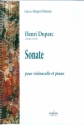 Sonate pour violoncelle et piano