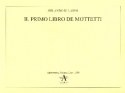 Il primo libro de mottetti  Stimmen im Schuber,  Faksimile