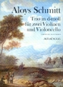 Trio d-Moll op.63 fr 2 Violinen und Violoncello Stimmen