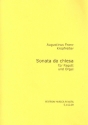 Sonata da chiesa fr Fagott und Orgel