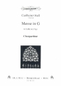 Messe in G fr gem Chor (SAM) und Orgel Chorpartitur