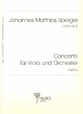 Konzert D-Dur fr Viola und Orchester Partitur