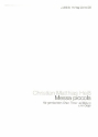 Messa piccola fr gem Chor und Orgel (Tenor ad lib) Partitur