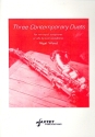 3 contemporary Duets for 2 saxophones (AA/TT) 2 scores