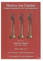 Sonate C-Dur Nr.1 fr 3 Trompeten (Naturtrompeten), Pauken und Orgel (Klavier) Stimmen