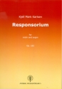 Responsorium op.182 fr Violine und Orgel