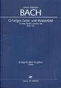 O heilges Geist- und Wasserbad Kantate Nr.165 BWV165 Klavierauszug (dt/en)