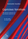 Capricious Variations after Mozart's Sonata KV332 for guitar