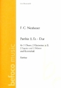 Parthia Es-Dur Nr.2 fr 2 Oboen, 2 Klarinetten, 2 Fagotte, 2 Hrner und Kontrabass Partitur