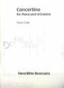 Concertino for piano and orchestra piano solo part