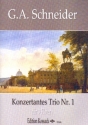 Konzertantes Trio Nr.1 fr 3 Flten Partitur und Stimmen