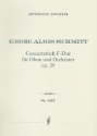 Konzertstck F-Dur op.29 fr Oboe und Orchester Studienpartitur