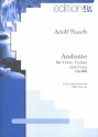 Andante op.69d fr Flte, Violine und Viola Partitur und Stimmen