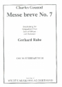 Messe brve Nr.7 fr gem Chor und Orchester (Soli ad lib) Partitur