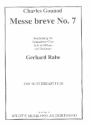 Messe brève Nr.7 für gem Chor und Orchester (Soli ad lib) Partitur