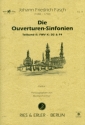 Ouvertren-Sinfonien Teilband 2  FWV K: D2 und F4 Ovuerturen Sinfonie D-Dur  und Ouverturen-Sinfonie F-Dur Partitur