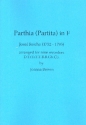 Parthia in F for 9 recorders score and parts