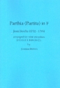 Parthia in F for 9 recorders score and parts