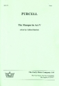 Masque in Act 5 from Dioclesian Suite for soli, mixed chorus and orchestra score and parts