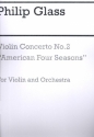 Concerto no.2 for violin and orchestra score