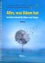 Alles, was Odem hat fr gem Chor und Blasinstrumente Partitur
