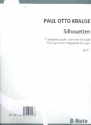 Silhouetten op.31 fr Orgel
