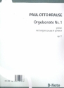 Sonate g-Moll Nr.1 op.5 fr Orgel